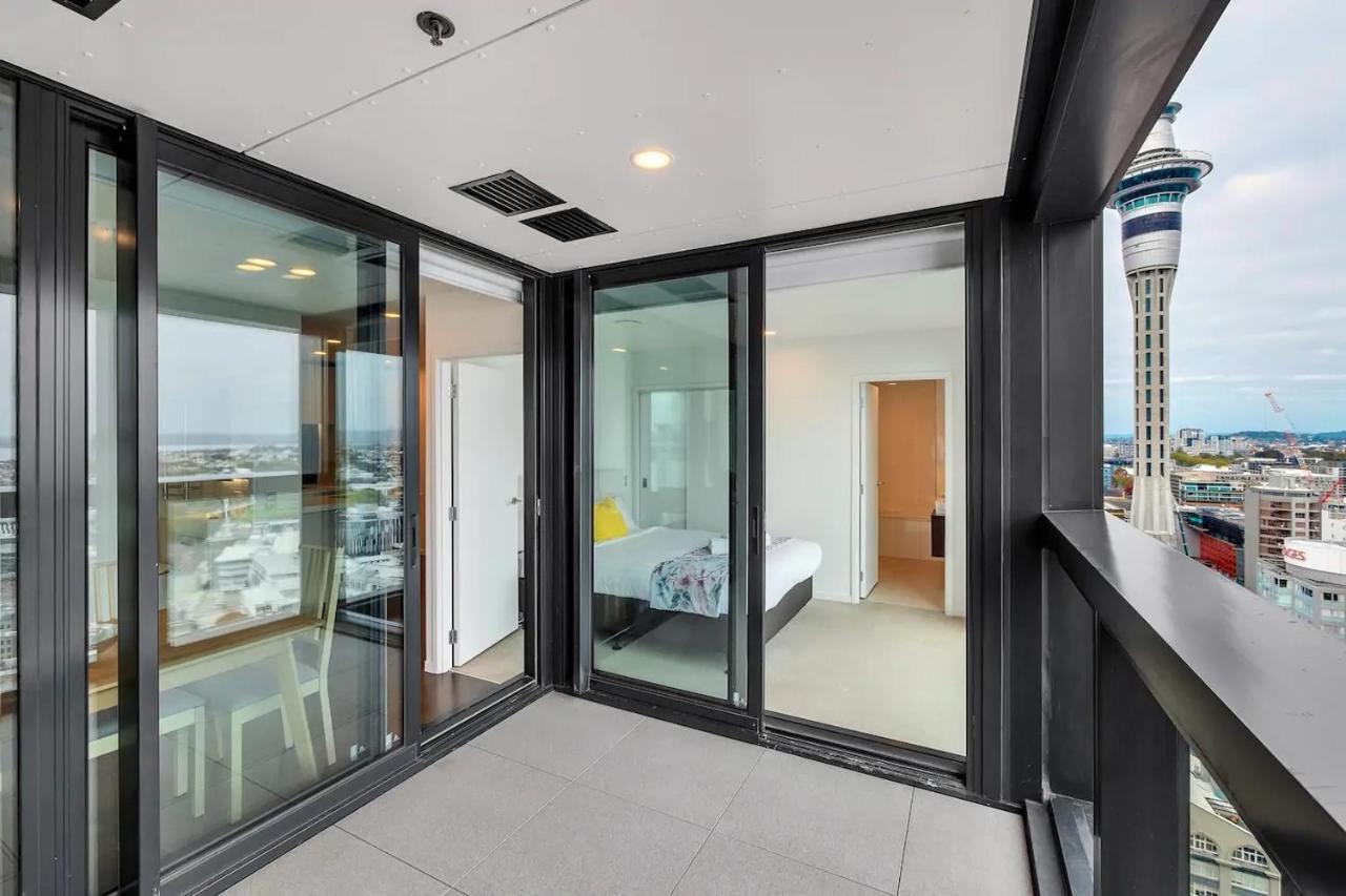 Apartmán Amazing Harbour, Skytower And Rangitoto Views Auckland Exteriér fotografie