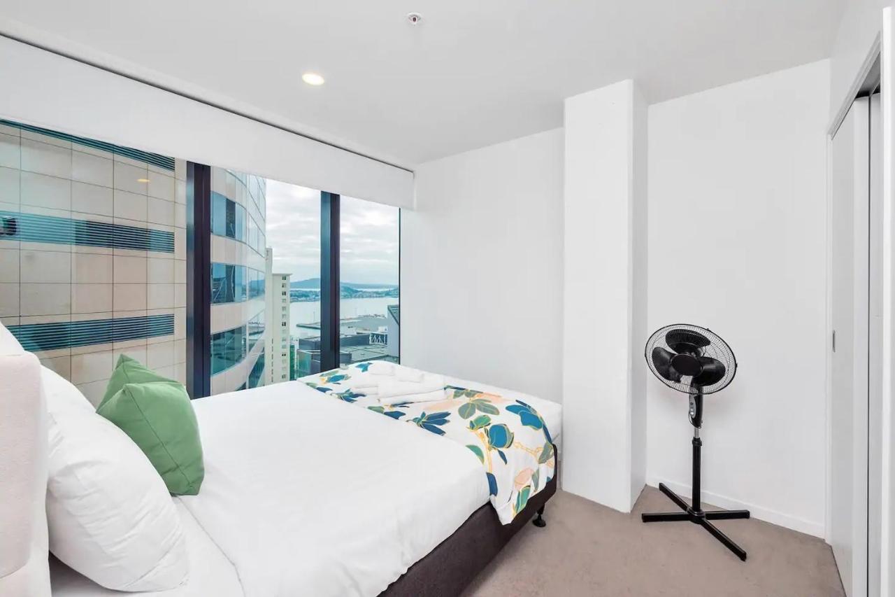 Apartmán Amazing Harbour, Skytower And Rangitoto Views Auckland Exteriér fotografie